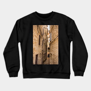 Street in Split, Croatia Crewneck Sweatshirt